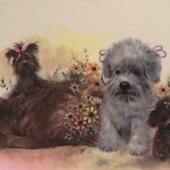 NWT Reversible Pet Bowl Dog food or water Plasticized Floor Placemat! - Picture 10 of 16